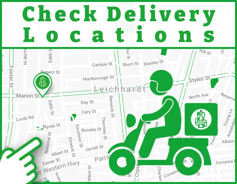 Check delivery area